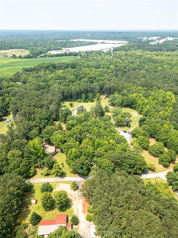 4841 Partee Trl, Social Circle, GA 30025 - drone / aerial view of a forest