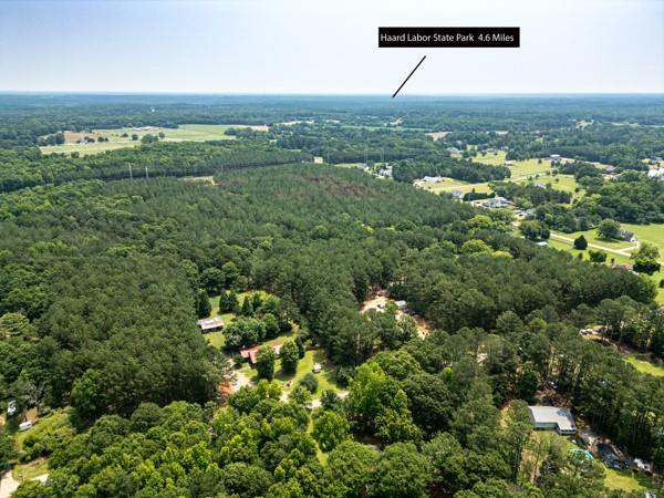 4841 Partee Trl, Social Circle, GA 30025 - drone / aerial view of a forest
