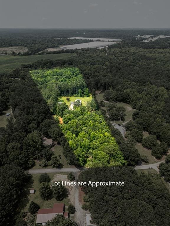 4841 Partee Trl, Social Circle, GA 30025 - view of property location featuring a heavily wooded area