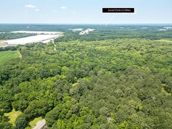 4841 Partee Trl, Social Circle, GA 30025 - drone / aerial view of a forest