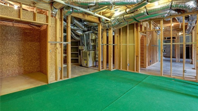 127 Grandmar Chase, Canton, GA 30115 - unfinished basement with heating unit