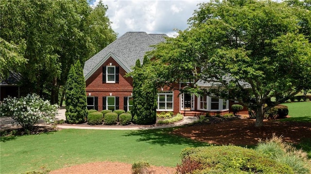 127 Grandmar Chase, Canton, GA 30115 - view of front of property with a front lawn and brick siding