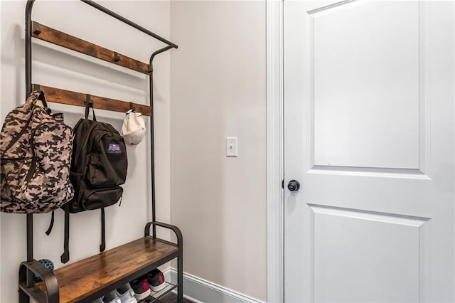 view of mudroom