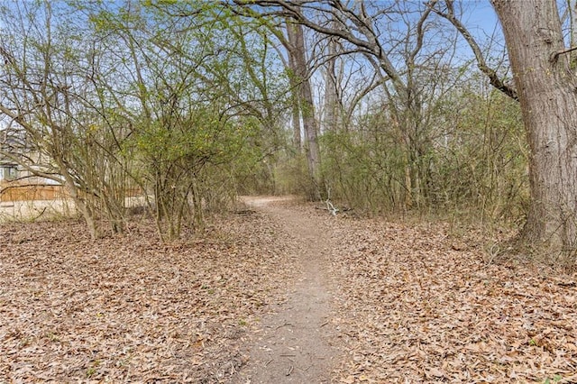 view of road