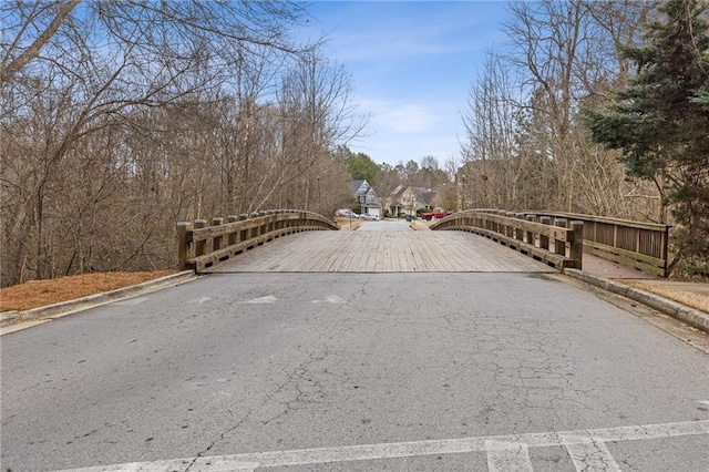 view of road