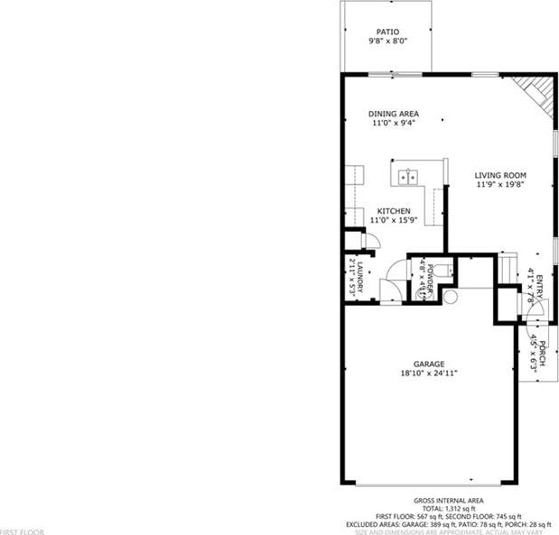 176 Silver Fox Trl, Dallas, GA 30157 - property floor plan