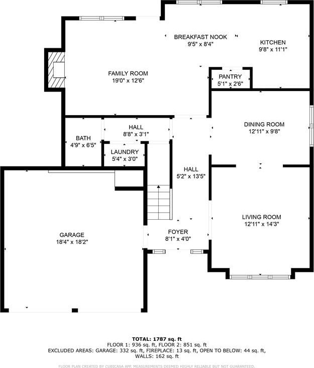3732 Landgraf Cv, Decatur, GA 30034 - floor plan / room layout