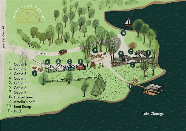 834 Lower Bell Creek Rd, Hiawassee, GA 30546 - map / location