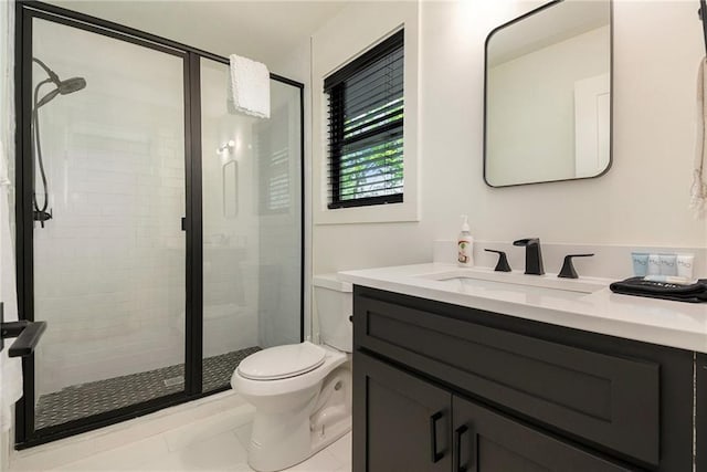 834 Lower Bell Creek Rd, Hiawassee, GA 30546 - bathroom with vanity and a shower stall