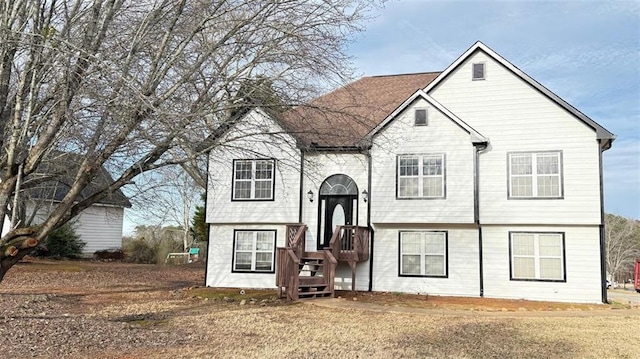 view of raised ranch