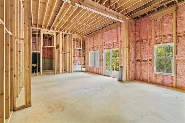 miscellaneous room featuring concrete floors