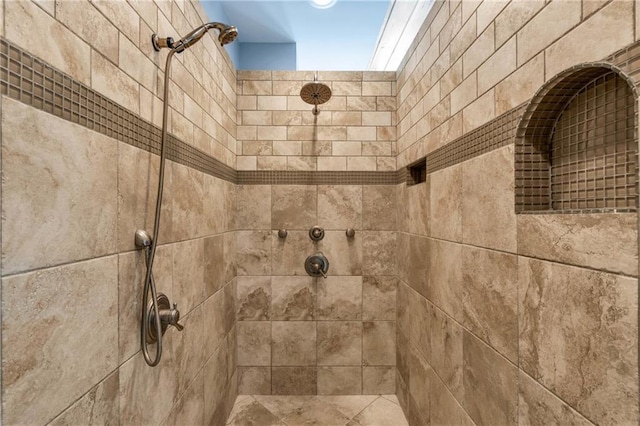 1580 Loving Rd, Morganton, GA 30560 - interior details featuring a tile shower
