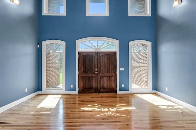1580 Loving Rd, Morganton, GA 30560 - entrance foyer featuring plenty of natural light and wood finished floors