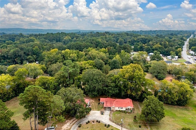 1278 Twin Pine Rd, Milledgeville, GA 31061 - view of subject property with a heavily wooded area