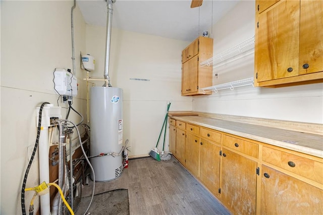 1191 S Burnt Hickory Rd, Douglasville, GA 30134 - utility room with gas water heater