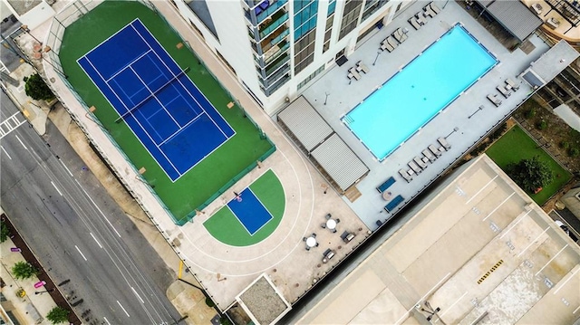1280 W Peachtree St NW Unit 4003, Atlanta, GA 30309 - drone / aerial view