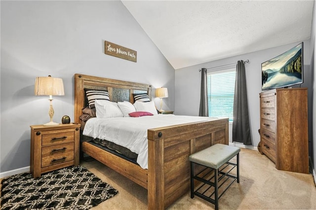 30 Creek Bottom Dr, Covington, GA 30014 - bedroom featuring light colored carpet and lofted ceiling