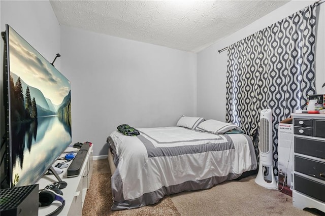 30 Creek Bottom Dr, Covington, GA 30014 - bedroom with a textured ceiling and carpet flooring