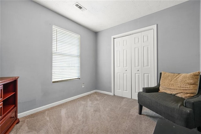 30 Creek Bottom Dr, Covington, GA 30014 - sitting room with carpet floors and a textured ceiling