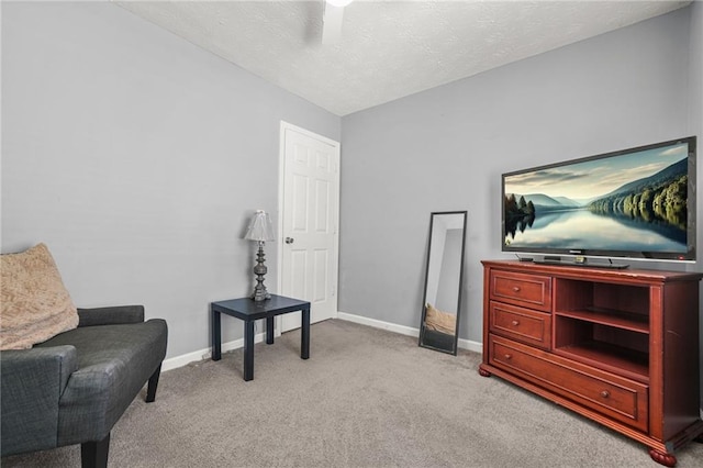 30 Creek Bottom Dr, Covington, GA 30014 - sitting room with light carpet and a textured ceiling