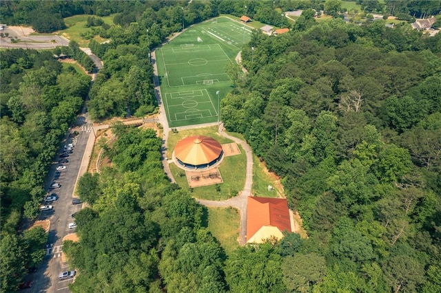 6004 Turfway Park Ct, Sugar Hill, GA 30518 - aerial view of property's location with a forest