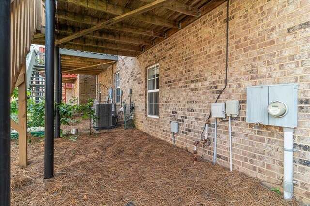 6004 Turfway Park Ct, Sugar Hill, GA 30518 - view of patio with cooling unit