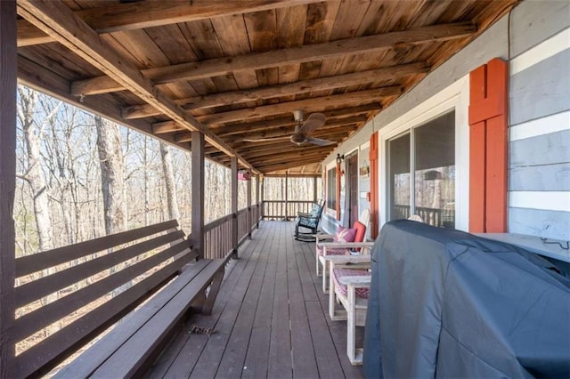 193 Alm Ln, Ellijay, GA 30540 - view of deck