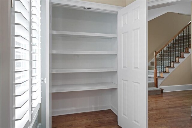 view of closet