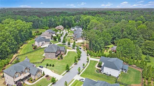 1865 Henley Way, Alpharetta, GA 30009 - view of property location featuring a heavily wooded area and nearby suburban area