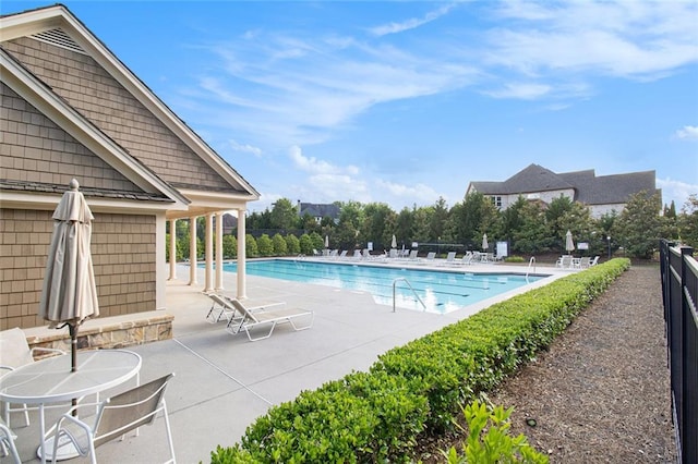 1865 Henley Way, Alpharetta, GA 30009 - community pool with a patio area