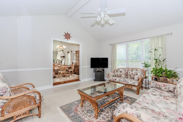 529 Arnold Rd, Lawrenceville, GA 30044 - living room with a ceiling fan and a chandelier