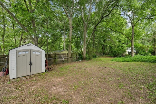 1735 Jobeth Ave SE, Atlanta, GA 30316 - view of yard featuring a shed
