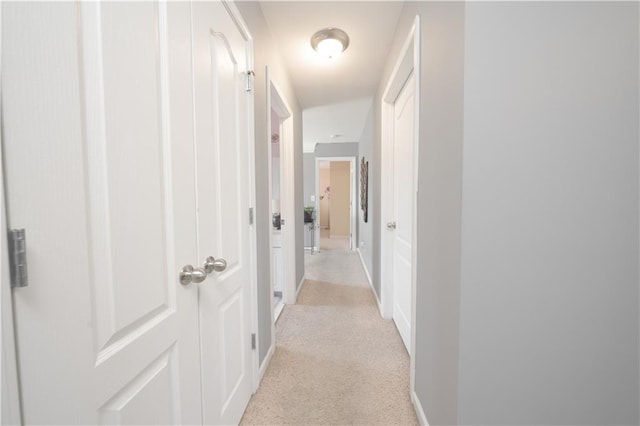 corridor with baseboards