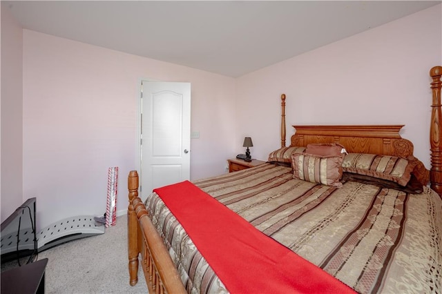 bedroom featuring carpet flooring