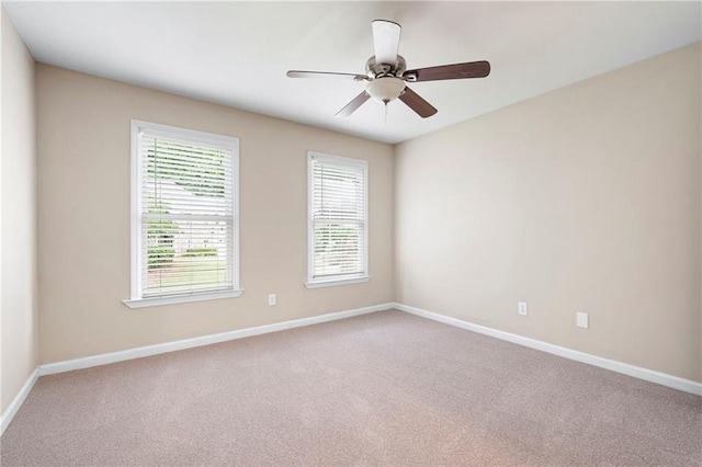4957 Day Lily Way NW, Acworth, GA 30102 - carpeted empty room featuring baseboards and a ceiling fan