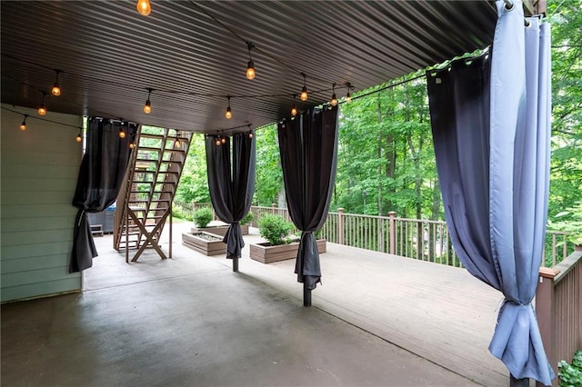 4957 Day Lily Way NW, Acworth, GA 30102 - view of patio with stairway