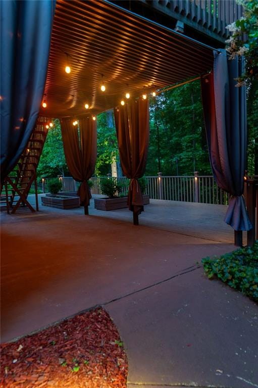 4957 Day Lily Way NW, Acworth, GA 30102 - view of patio / terrace with stairway