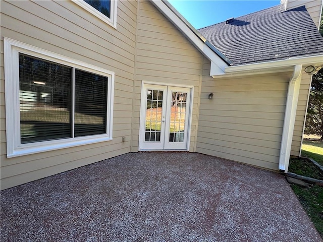 view of patio / terrace with french doors