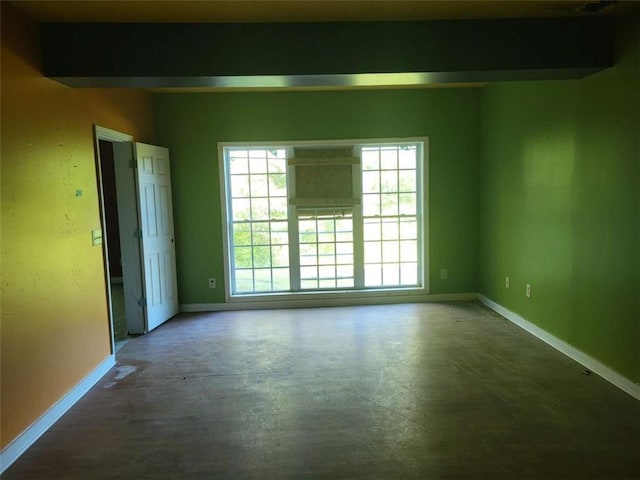 164 Mcclain Cir, Macon, GA 31216 - spare room with concrete flooring and baseboards