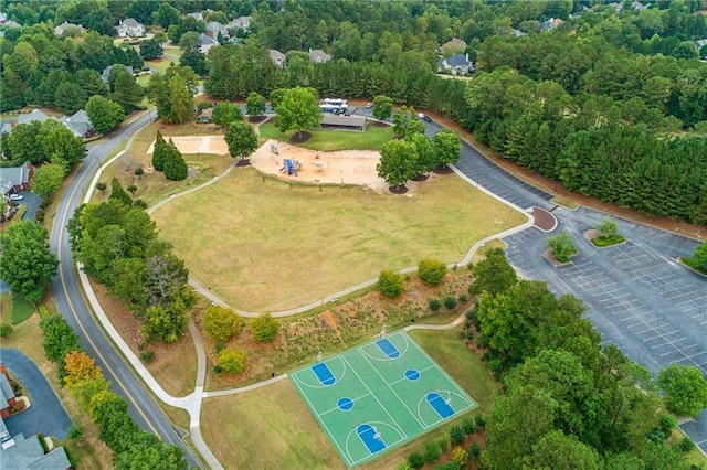 drone / aerial view