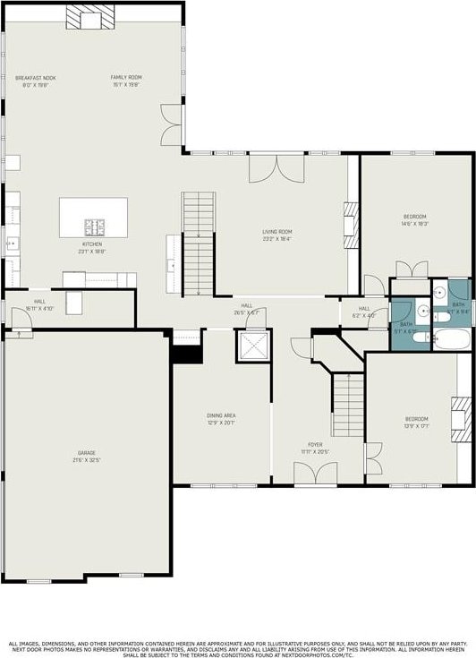 3809 Wieuca Rd NE, Atlanta, GA 30342 - floor plan / room layout