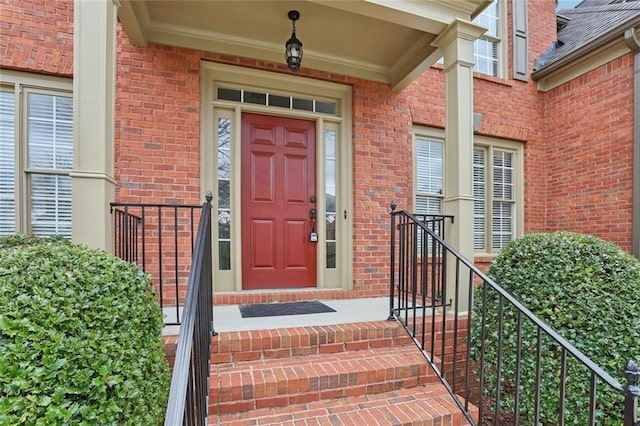 view of entrance to property