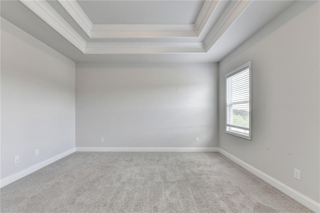 1620 Branthaven Ln, Auburn, GA 30011 - unfurnished room with a raised ceiling, carpet floors, and ornamental molding