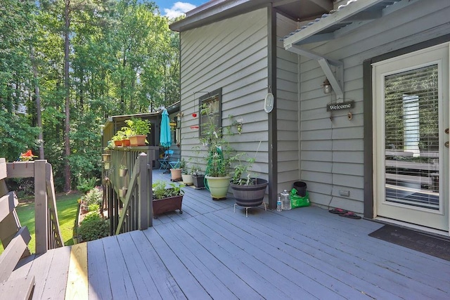 3491 Birchwood Trl, Snellville, GA 30078 - view of wooden deck