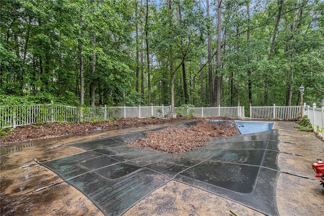 5247 Yeager Rd, Douglasville, GA 30135 - view of pool featuring a fenced backyard and a patio
