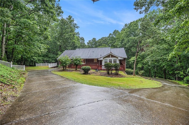 5247 Yeager Rd, Douglasville, GA 30135 - view of front facade featuring concrete driveway