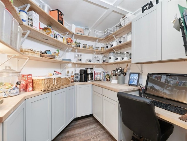 view of pantry