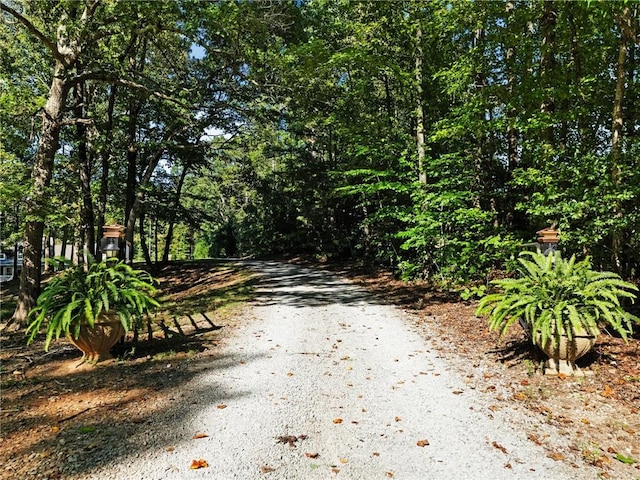 view of road