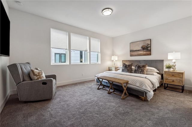 bedroom featuring carpet floors