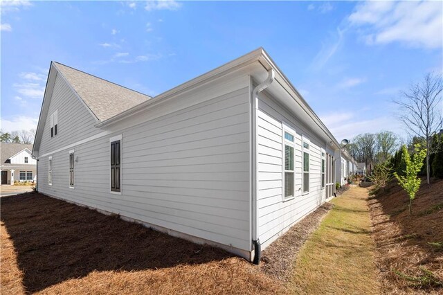 view of property exterior